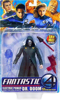 

Fantastic 4 Electric Power Dr Doom With Lightning Bolt Blast(Black)