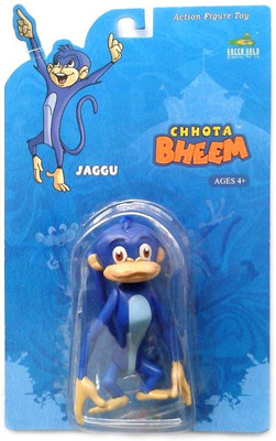 

Green Gold CHHOTA BHEEM JAGGU ACTION FIGURE TOY(Multicolor)