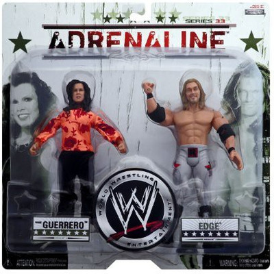 

Jakks Pacific Adrenaline Series 33 World Wrestingvickie Guerroro & Edge(Multicolor)