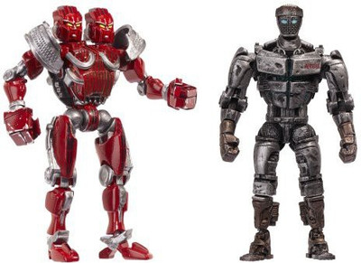 

Real Steel Versus 2 Packs Assortment 1 Atom Vs Twin Cities(Multicolor)