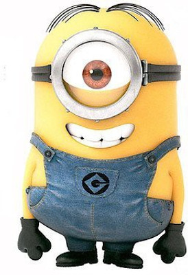 

Despicable Me 2 Minion Stuart Desktop Standee(Multicolor)