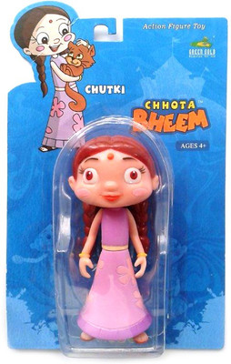

Green Gold CHHOTA BHEEM CHUTKI ACTION FIGURE TOY(Multicolor)