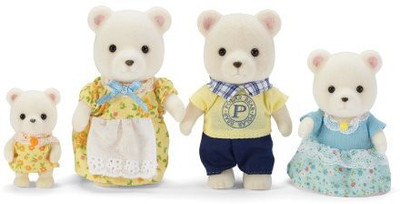 

Calico Critters Polar Bear Family Playset(Multicolor)