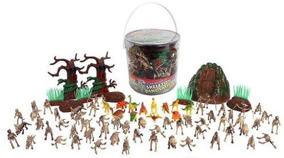 

SCS Direct Dinosaur Skeleton Big Bucket Of Skeleton Dinosaurs Huge(Multicolor)