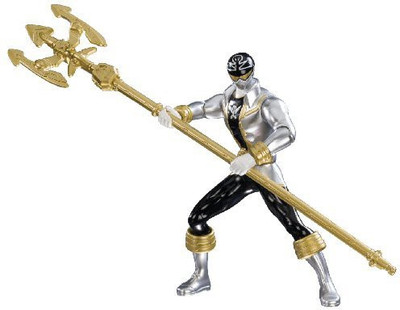 

Power Rangers Super Megaforce 65" Double Battle Silver Ranger(Multicolor)