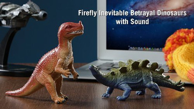 

ThinkGeek Firefly Inevitable Betrayal Dinosaurs With Sound(Multicolor)