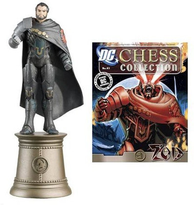 

Eaglemoss Publications Dc Superhero Zod Black Knight Chess Piece With Magazine(Multicolor)