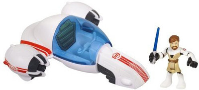 

Star Wars Jedi Force Playskool Heroes Freeco Bike with Obi-Wan Kenobi Set(Multicolor)