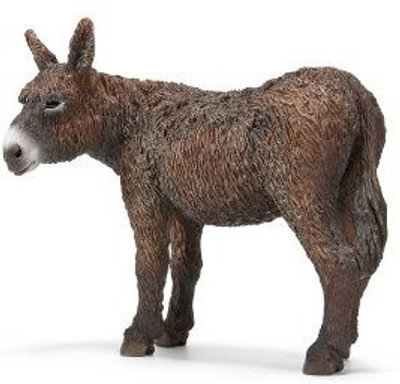 

Schleich Poitou Donkey(Brown)