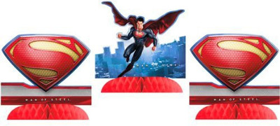 

Hallmarc Superman Man Of Steel Centerpieces (3Ct)(Multicolor)