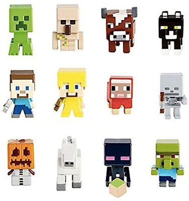 

Minecraft Mattel Set Of 12 Mystery Mini(Multicolor)