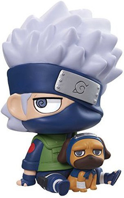 

Megahouse Naruto Shippuden Kakashi And Packun Chimimega Bank(Multicolor)