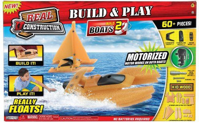 

Real Construction Playset Boat Style(Multicolor)
