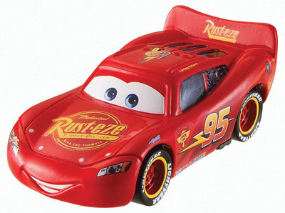 

Mattel Disney/Pixar Cars Hudson Hornet Piston Cup Lightning McQueen Diecast Vehicle(Red)