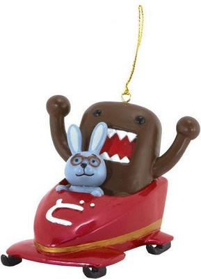 

Dark Horse Deluxe Domo And Friends In Bobsled Ornament(Multicolor)