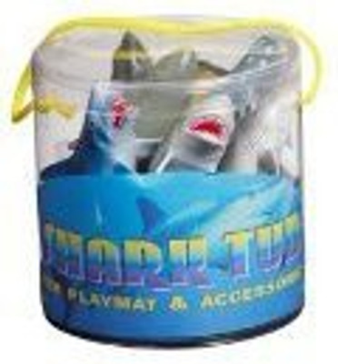 

Warm Fuzzy Toys Sharks Tub(Multicolor)