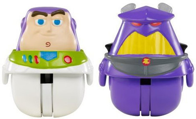 

Mattel Disney Pixar Story Zing'Ems Buzz Lightyear & Zurg 2Pack(Multicolor)