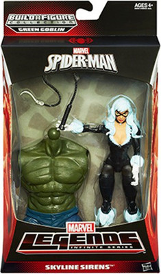 

Funskool Marvel Legends Infinite Series, Spider-Man: Skyline Sirens-Black Cat Figure , Hasbro(Multicolor)