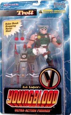 

Youngblood Mcfarlaneyear 1995 Rob Liefeld'S 4 Inch Tall Ultra Troll(Multicolor)