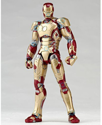 

Iron Man Scifi Revoltech Series No049 Ironman Mark Xlii(Multicolor)