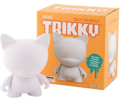 

Kidrobot Mini Trikky Diy Vinyl Art Figure(Multicolor)