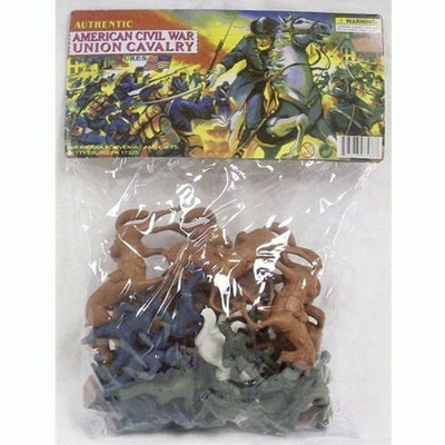 

Americana Souvenirs Bmc 98586 Union & Confederate Cavalry 26 Pieces(Multicolor)