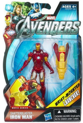 

Hasbro Marvel Avengers Movie 4 Inch Shatterblaster Mark Vii Iron Man(Multicolor)