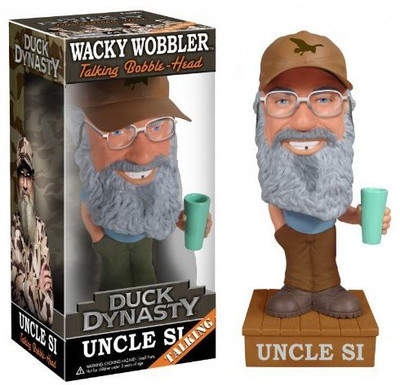 

Duck Dynasty Uncle Si Wacky Wobbler Talking Bobblehead(Multicolor)