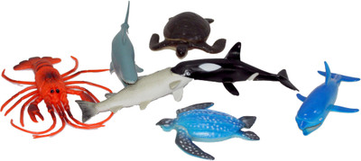 

Mamaboo Ocean World MIX Size XL - Set of 7 Figures(Multicolor)