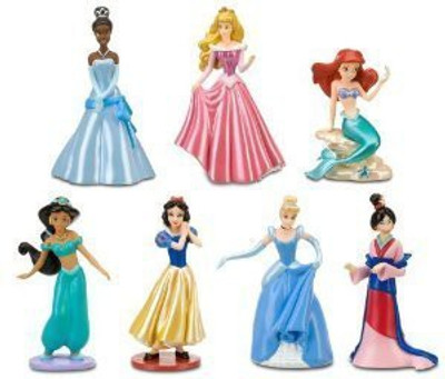 

Disney Princess Figurine Set(Multicolor)