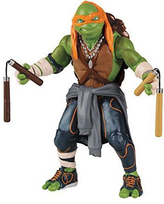 

Teenage Mutant Ninja Turtles Teenage Mutant Ninja Turtles Movie 11 Inches Michelangelo Figure(Multicolor)