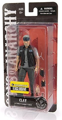 

Mezco Sons Of Anarchy Variant Clay Morrow W/ Bandana 6"(Multicolor)