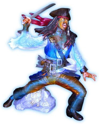 

Zizzle Jack Sparrow With Electroluminisence Skeleton(Multicolor)