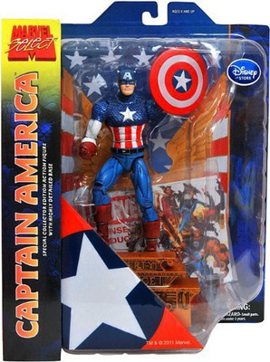 

Diamond Select Marvel Select Exclusive Captain America (New)(Multicolor)