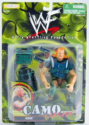 

WWF 1999 Hhh Camo Carnage Jakks Mint(Multicolor)