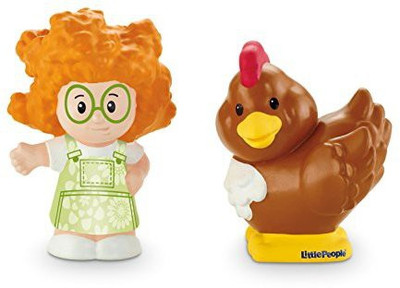 

Fisher-Price Little People Sofie & Chicken(Multicolor)