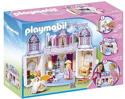 

PLAYMOBILA My Secret Princess Castle Play Box Playset(Multicolor)