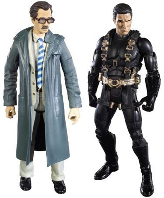 

Mattel Batman Legacy Batman Begins Prototype Suit Batman And Lt. Jim Gordon Collector Figure 2-Pack(Multicolor)