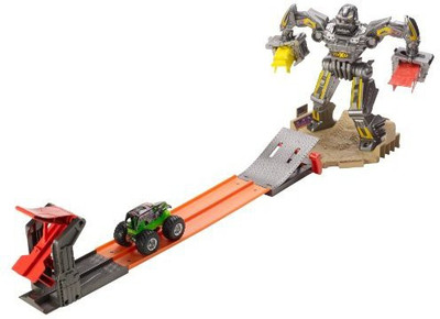 

Mattel Hot Wheels Monster Jam Maximum Destruction Battle Trackset(Multicolor)
