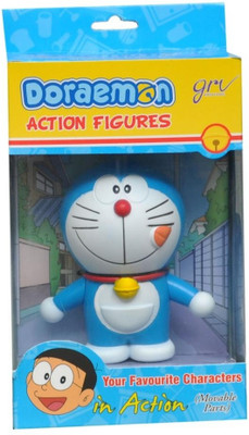 

GRVK Doraemon Standing Action Figurine Toy(Multicolor)