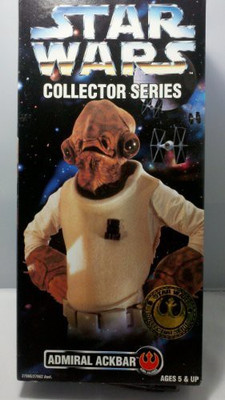 

Kenner Star Wars Admiral Ackbar Collector Series 12" Action Figure(Multicolor)