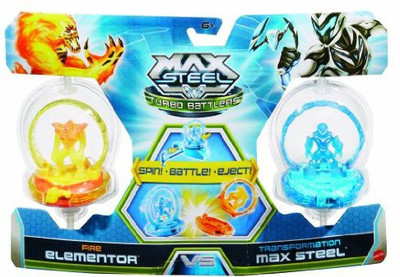 

Max Steel Turbo Battlers Fire Elementor Vs Transformation 2Pack(Multicolor)