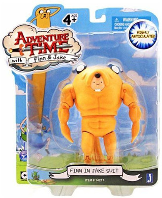 

Unknown Adventure Time 5 Inch Finn In Jake Suit(Multicolor)