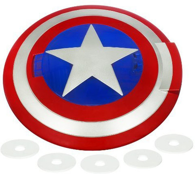 

Captain America Marvel Disc Launching Shield(Multicolor)
