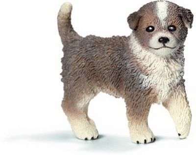 

Schleich Australian Puppy Shepherd Toy Figure(Multicolor)