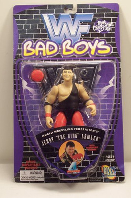 

WWF Bad Boys Bone Crunching Jerry "The King" Lawler Series 4(Multicolor)