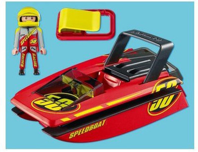 

Playmobil 4341 Speed Boat To Go(Multicolor)