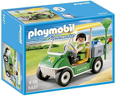 

PLAYMOBILA Camping Service Cart Playset(Multicolor)