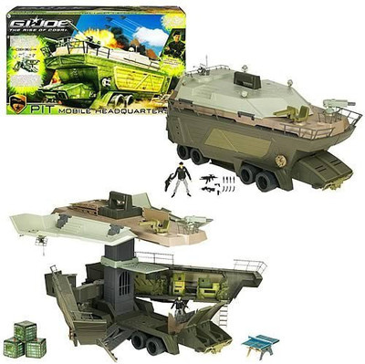 

G.I. Joe Movie Pit Mobile Hq With Hawk V1 Black Jacket(Multicolor)