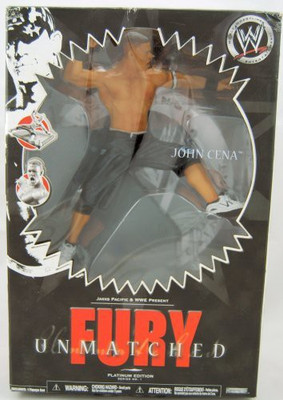 

WWE Wrestling Unmatched Fury Platinum Edition Series 1 John Cena(Multicolor)